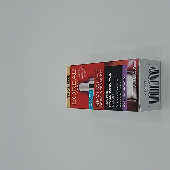 L'Oreal Paris Revitalift Derm Intensives Hyaluronic Acid Face Serum, Trial Size. - Picture 7 of 7